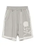 Mastermind World cut-off track shorts - Grey