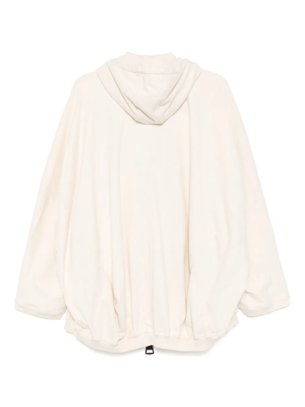 Rundholz Hoodie met rits - Wit