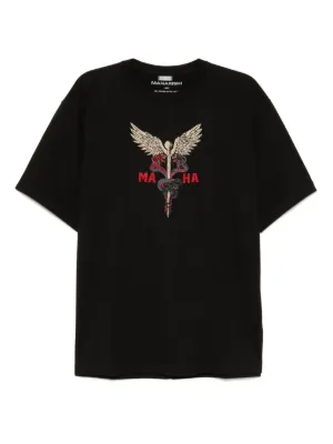 Maharishi 関税込 サー・ドラゴン L/S Tシャツ 1490 Tiger Dragon Miltype L/S T-Shirt Black – Maharishi