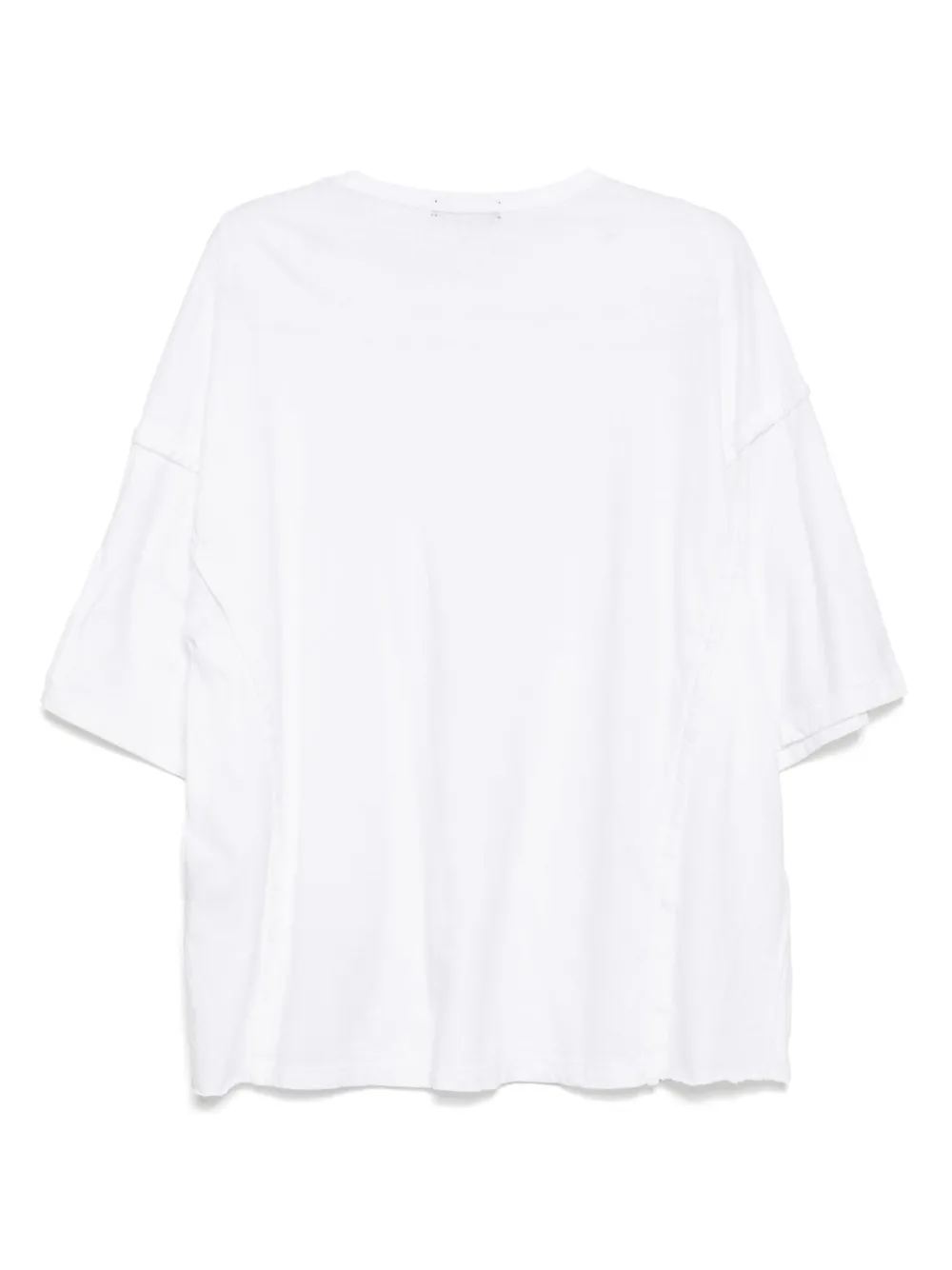 Undercover T-shirt met vlakken Wit