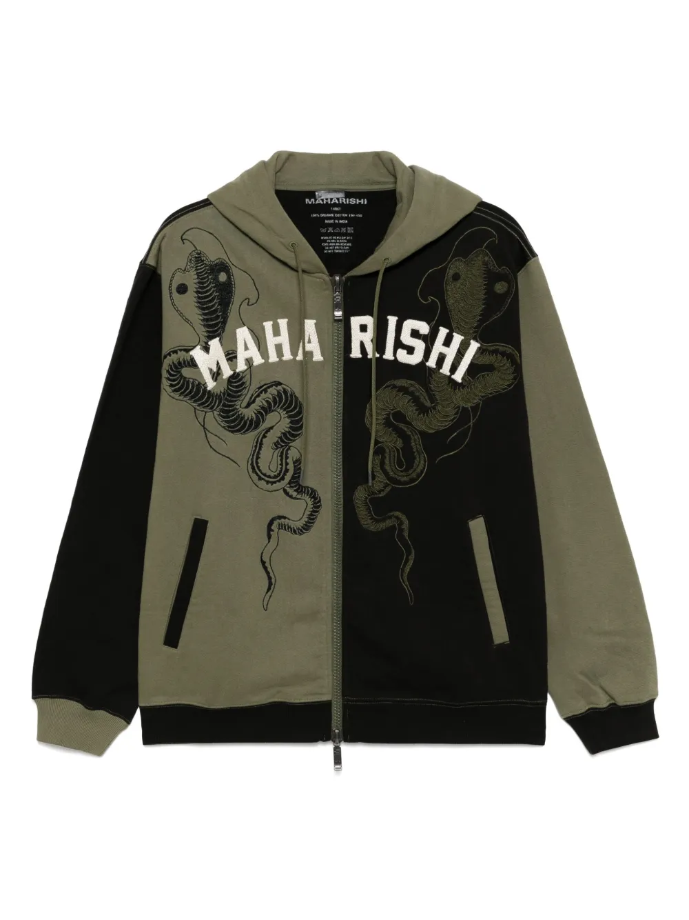 cobra zipped hoodie