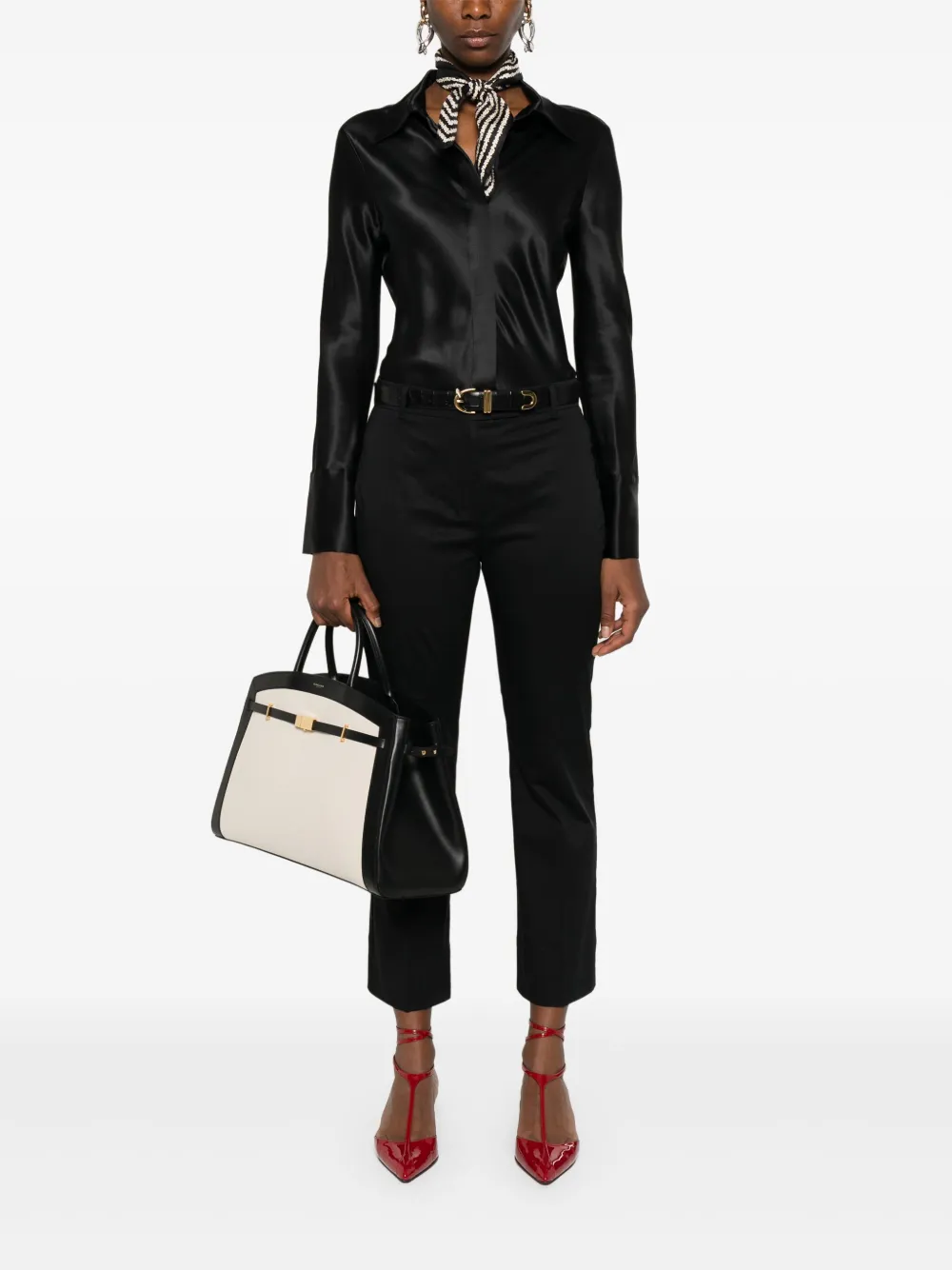 JOSEPH Brunel shirt - Zwart