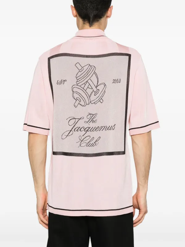 【JACQUEMUS】Le Polo Liga Short Sleeve Polo Shirt/送料込み 29371361_58392995_600.jpg