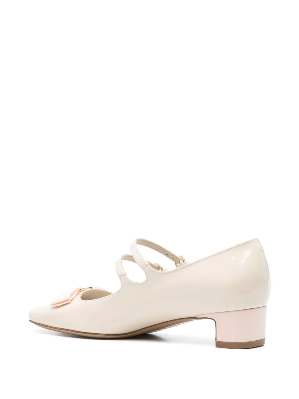 Ferragamo 30mm Rivella pumps Neutrals