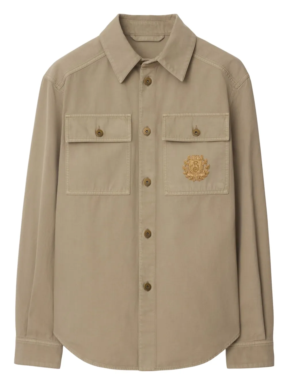 Burberry sobrecamisa B Crest | neutro | Image 1