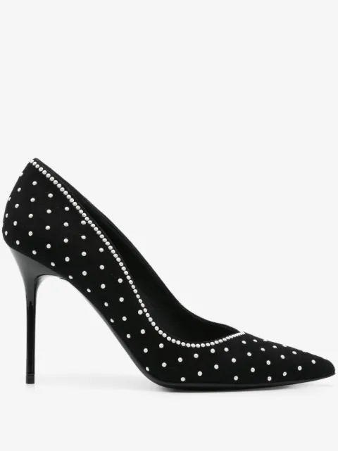 Balmain 100mm bead-embellished pumps