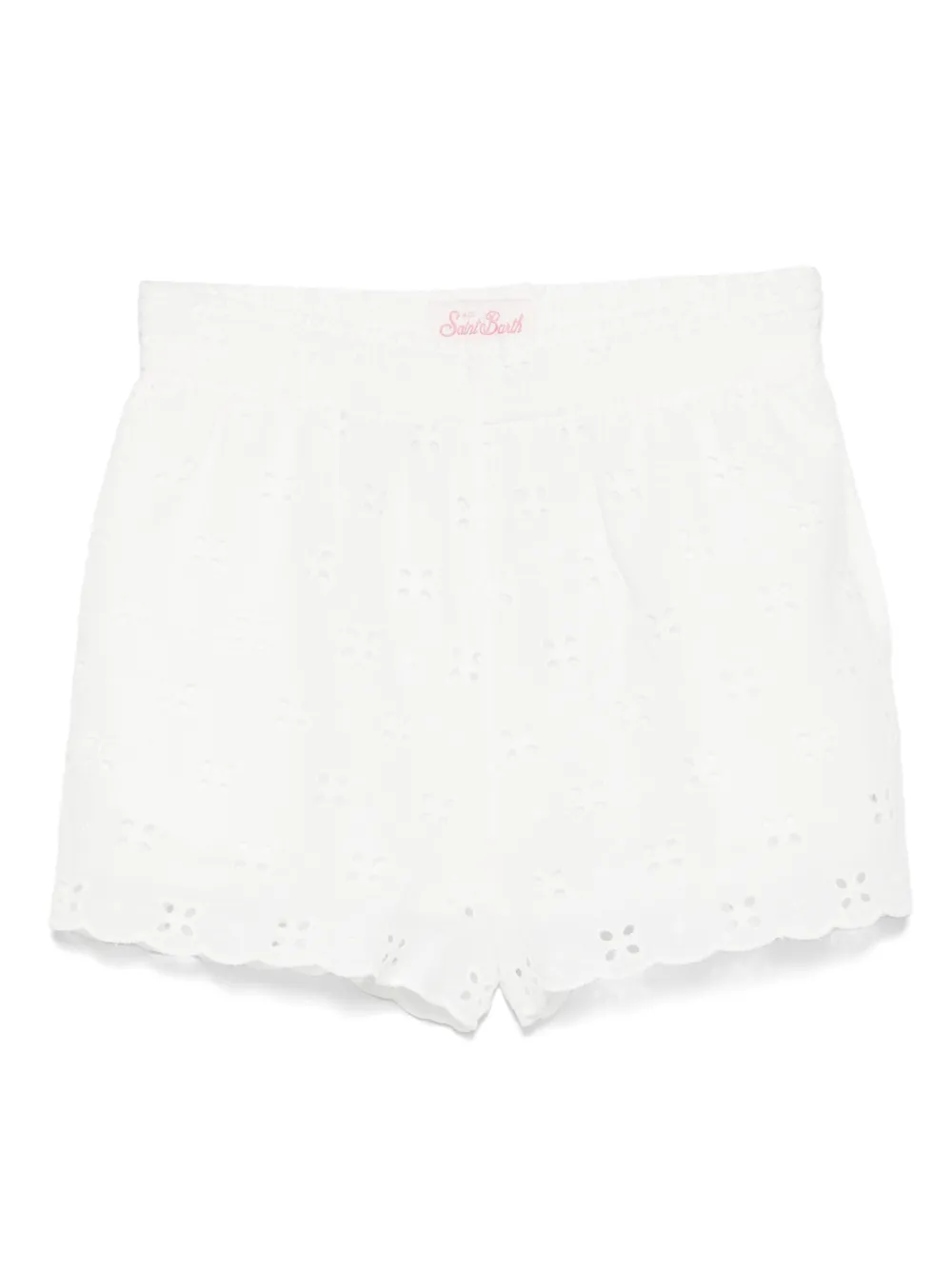 MC2 Saint Barth Kids Meave ショートパンツ - ホワイト MC2 Saint Barth Kids Meave ショートパンツ - ホワイト