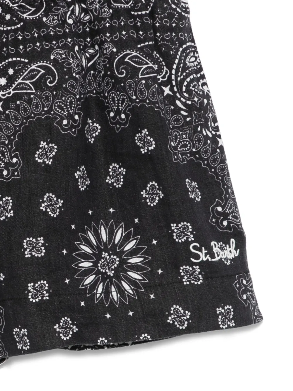 MC2 Saint Barth Kids Meave shorts Zwart