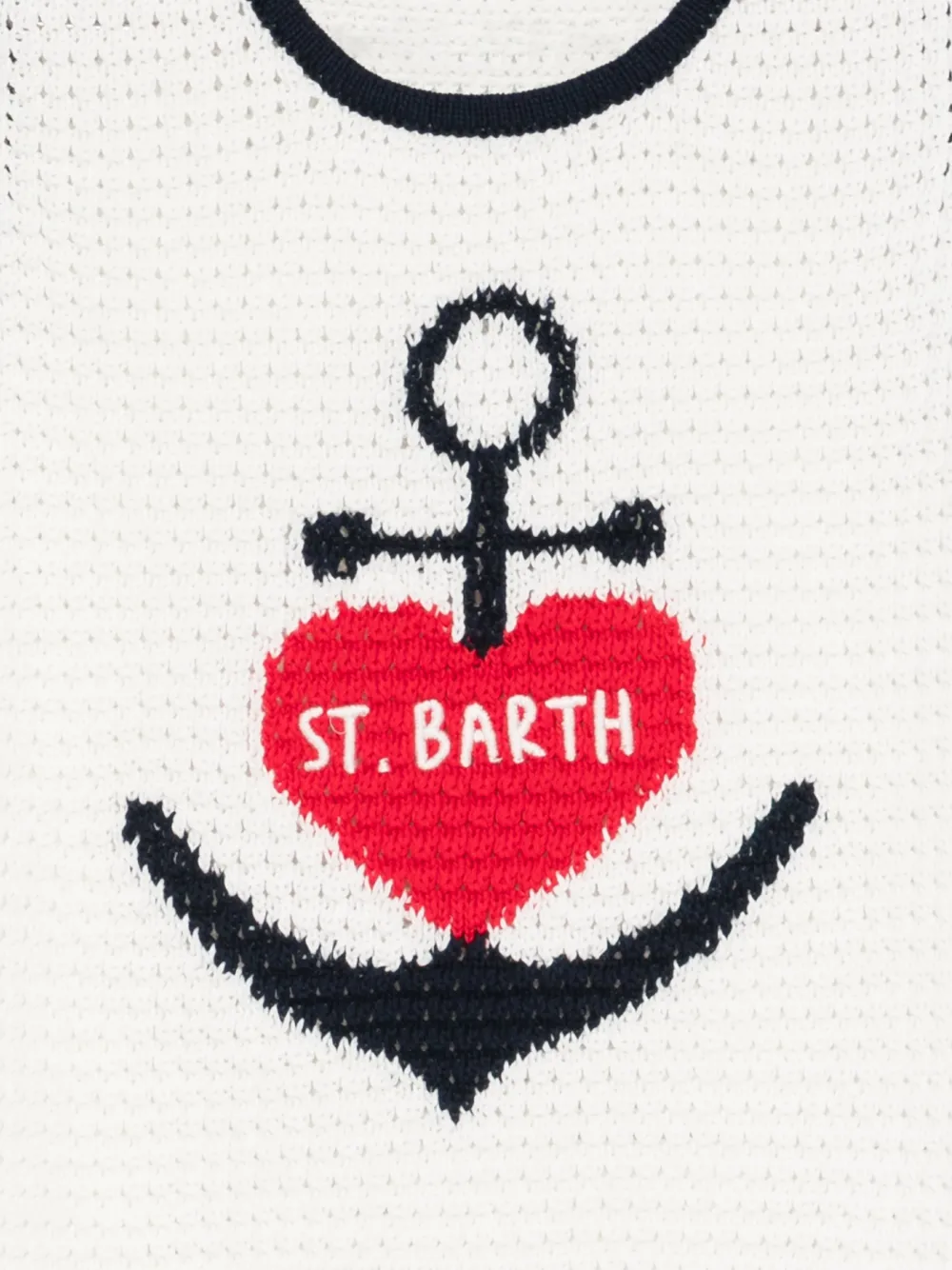 MC2 Saint Barth Kids Isadora tanktop Wit