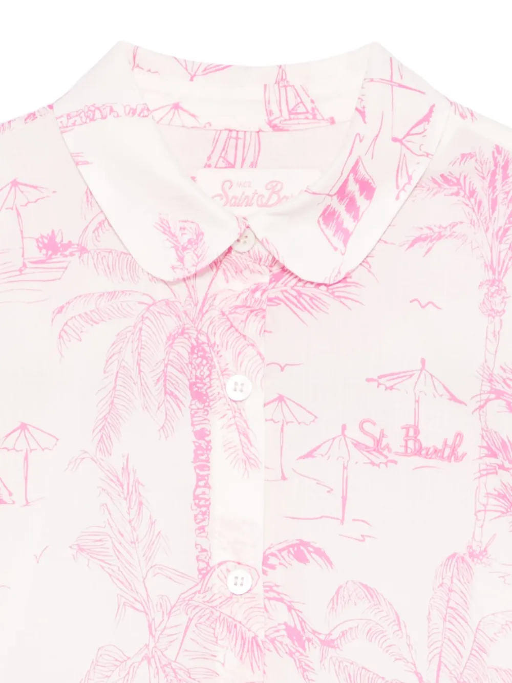 MC2 Saint Barth Kids Missy jurk Roze