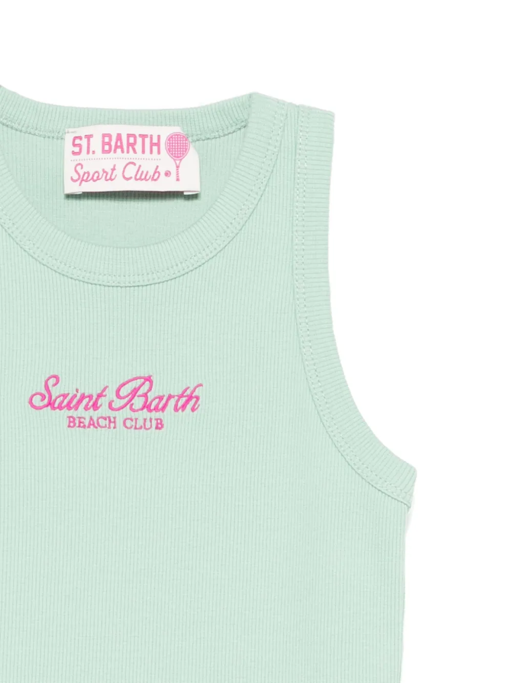 MC2 Saint Barth Kids Blue tanktop Groen
