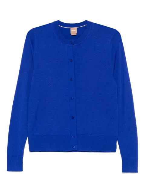 BOSS virgin wool cardigan