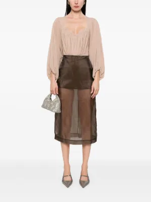 PHILOSOPHY di LORENZO SERAFINI 売れ筋商品|||フィロソフィーデロレンゾセラフィーニ シャツ トップス レディース Shirts Purple philosophy-di-lorenzo-