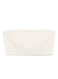 Philosophy Di Lorenzo Serafini voile crop top - Neutrals