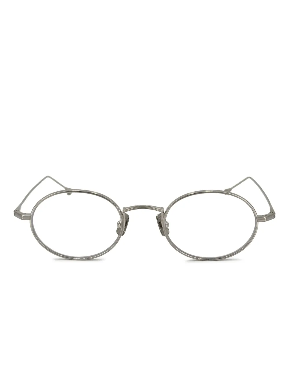 Peter & May Walk lunettes de vue à monture ovale | argent | Image 1