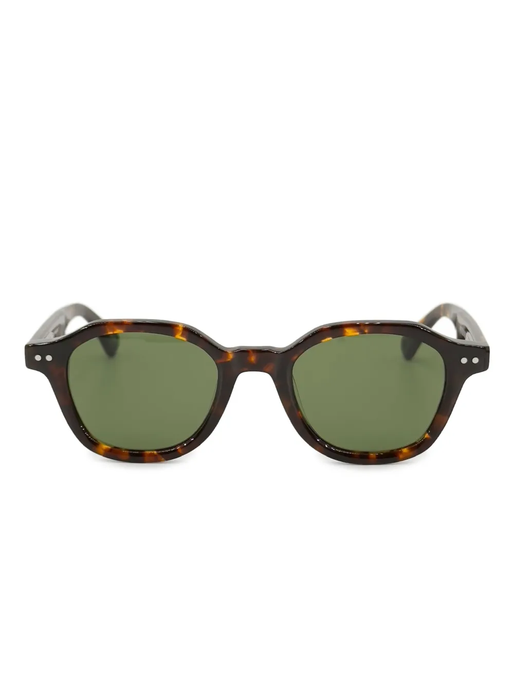 Peter & May Walk geometric-frame sunglasses | Brown | Image 1