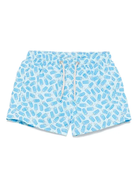 MC2 Saint Barth Kids shorts de playa Jean Lightning