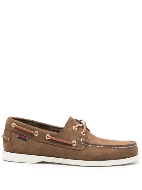 Sebago suede boat shoes