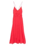 suncoo Caline maxi dress - Red
