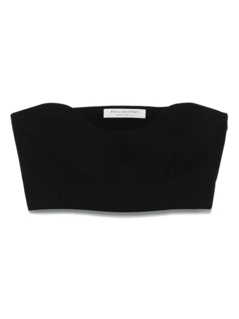 Philosophy Di Lorenzo Serafini voile crop top