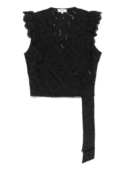 Ensemble-pantalon à broderie anglaise - suncoo - Modalova