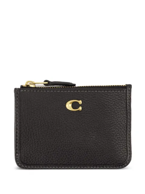 Coach leather cardholder 