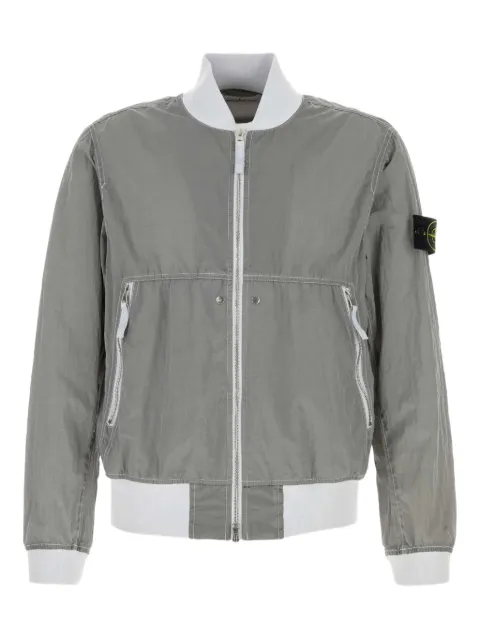 Stone Island zip-up bomber jacket