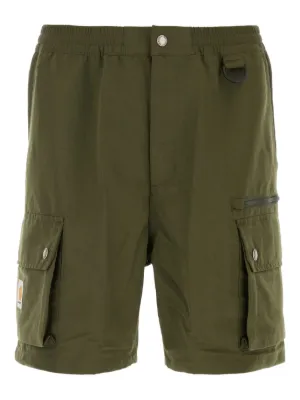 Heron Preston cotton-blend Cargo Shorts | Grey | FARFETCH ID