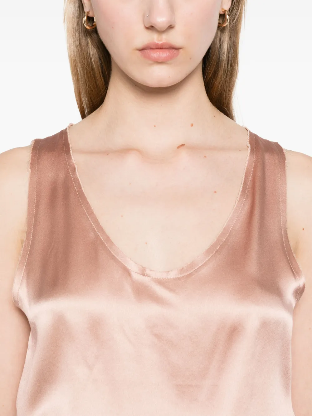 Shop Balmain Silk Top
