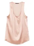 Balmain silk top - Pink