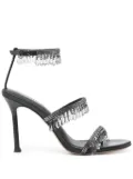 Lola Cruz 100mm Flamenca sandals - Black