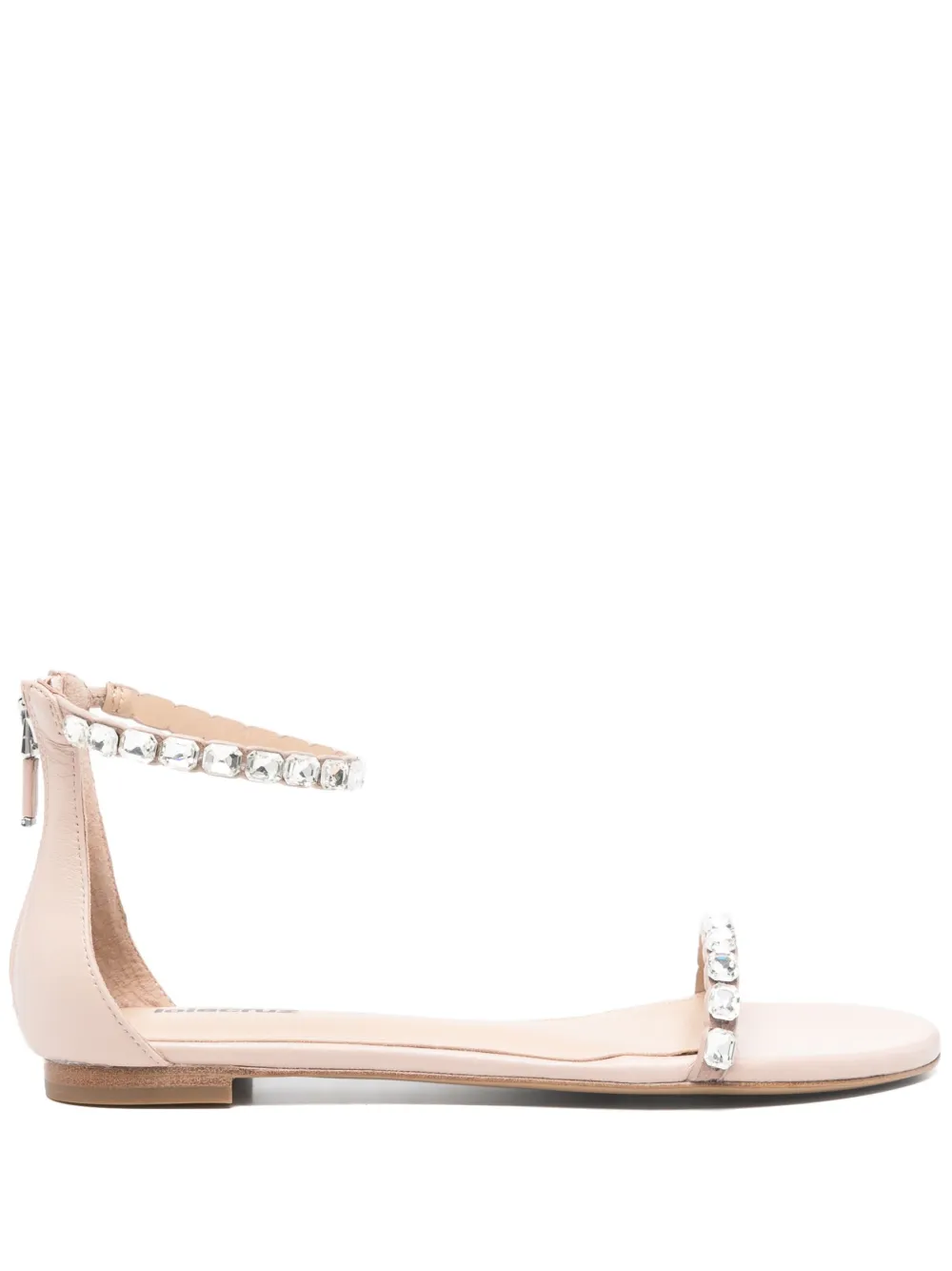 Lola Cruz leather sandals Beige