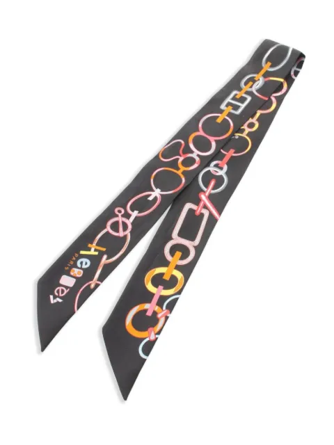 Hermès Pre-Owned 2000s Do Re Boucles bandeau scarf