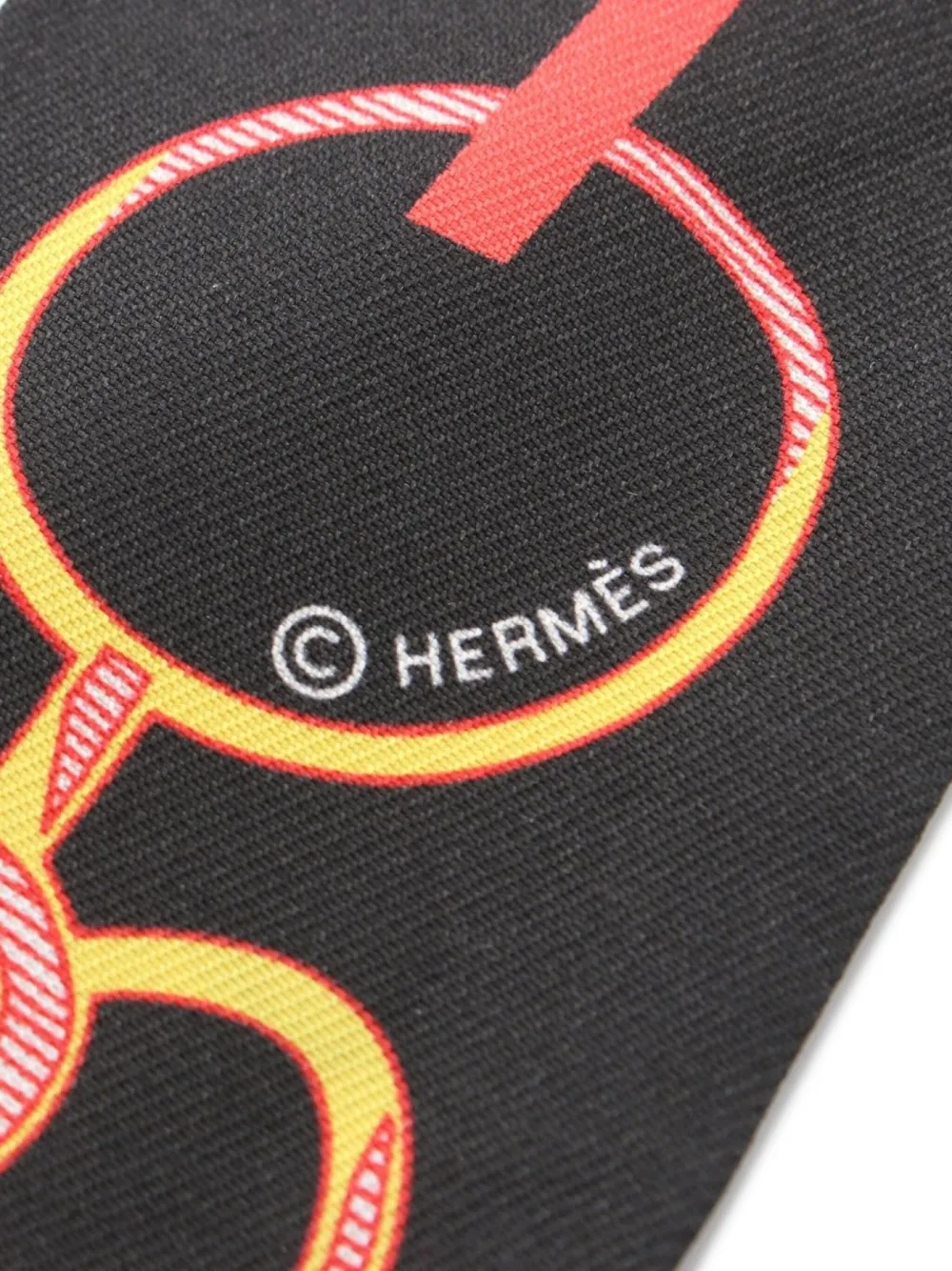 Hermès Pre-Owned mascada Do Re Boucles 2000 | Image 2