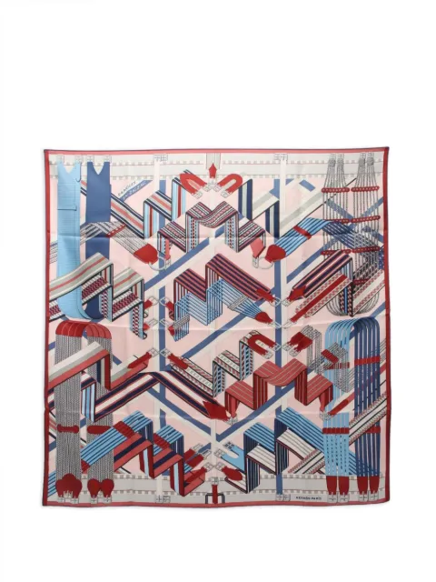 Hermès Pre-Owned 2000s Sangles En Zigzag scarf