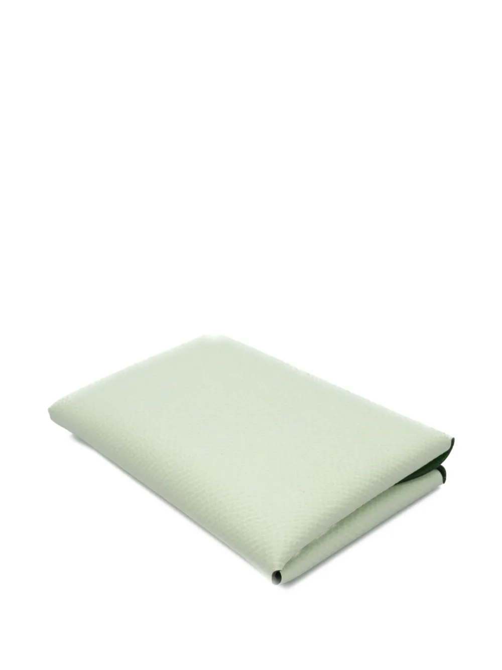 Pre-owned Hermes 2024 Calviduo Verso Case Holder In Green