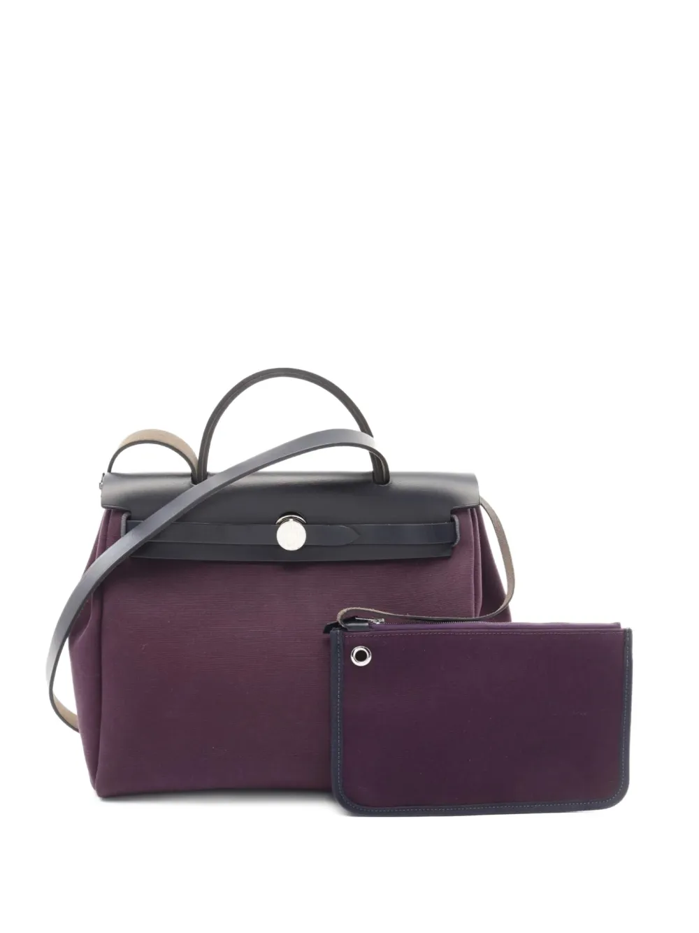 Hermès Pre-Owned 2019 Bicolor Herbag Zip PM tote bag | Purple | Image 1