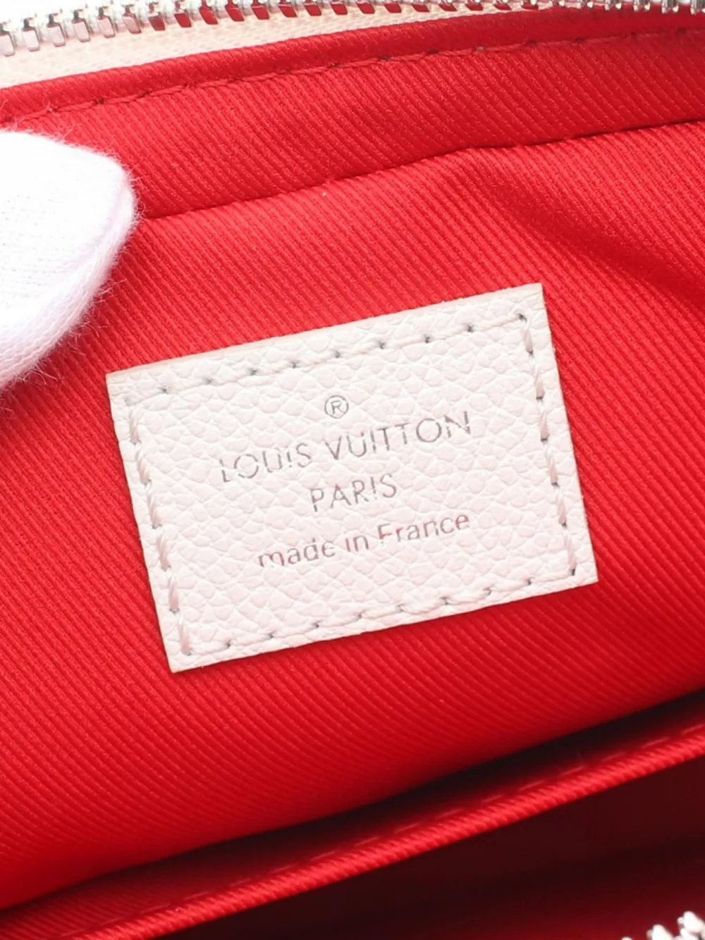 Pre-owned Louis Vuitton 2021 Trio Messenger Bag In White