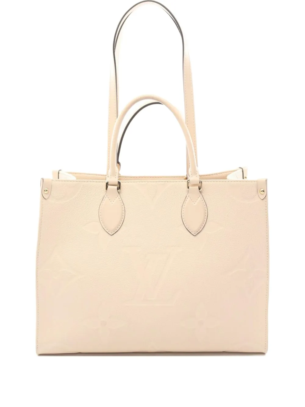 Louis Vuitton Pre-Owned 2021 オン ザ ゴー MM モノグラム ハンドバッグ - ニュートラル Louis Vuitton Pre-Owned 2021 オン ザ ゴー MM モノグラム ハンドバッグ - ニュートラル