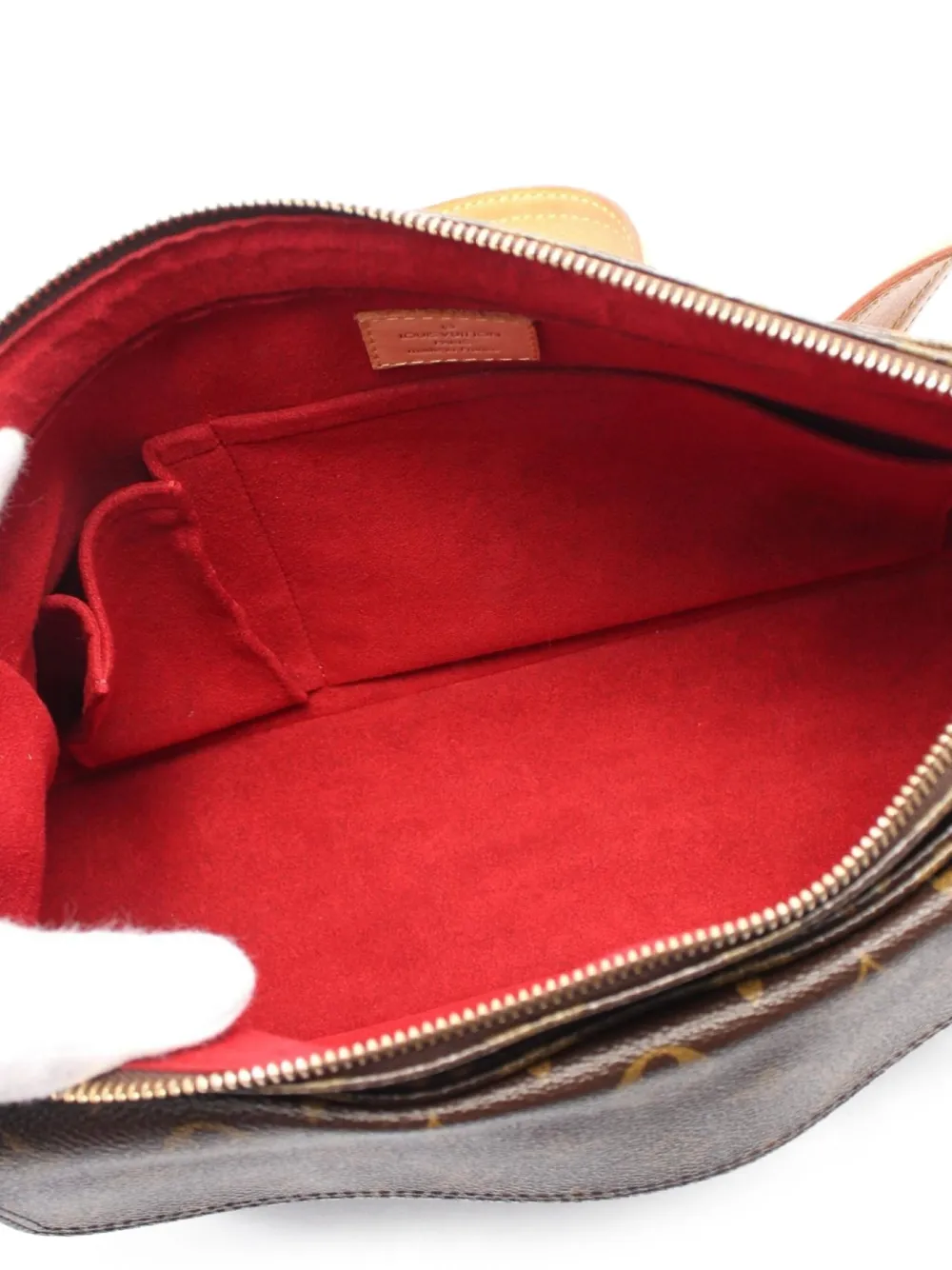 Pre-owned Louis Vuitton 2004 Viva Cite Gm Shoulder Bag In Brown