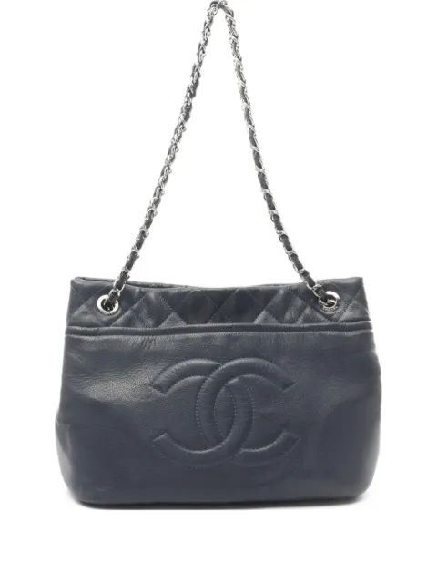 CHANEL Pre-Owned 2010~2011 Metalassé Coco Mark tote bag