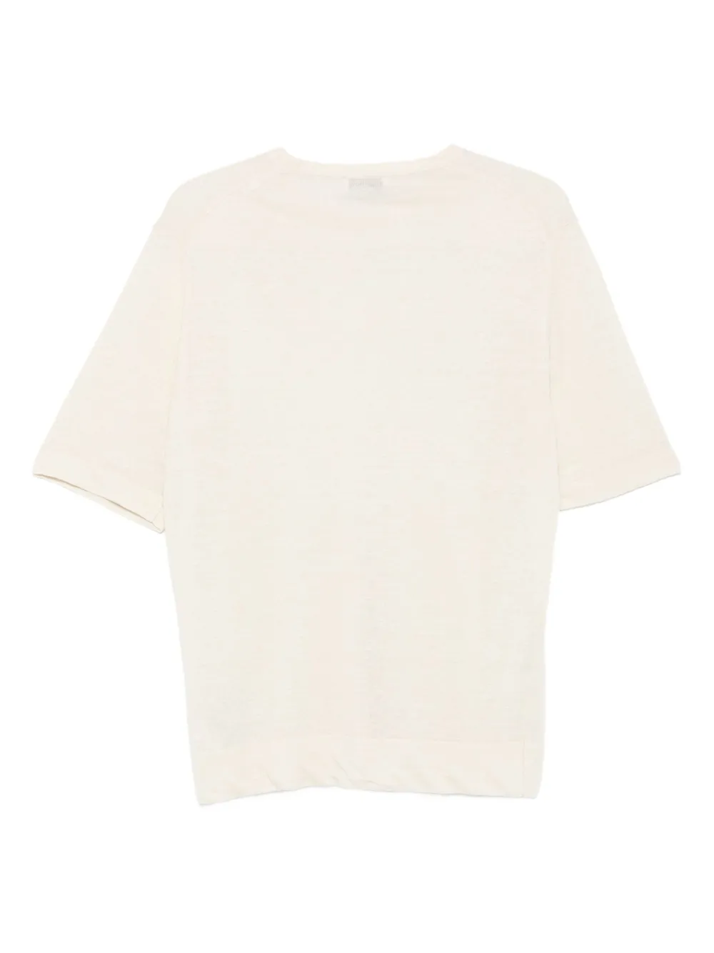 Ballantyne Linnen T-shirt Beige