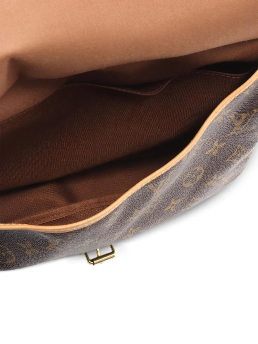 Pre-owned Louis Vuitton 2008 Saumur 30 Shoulder Bag In Brown