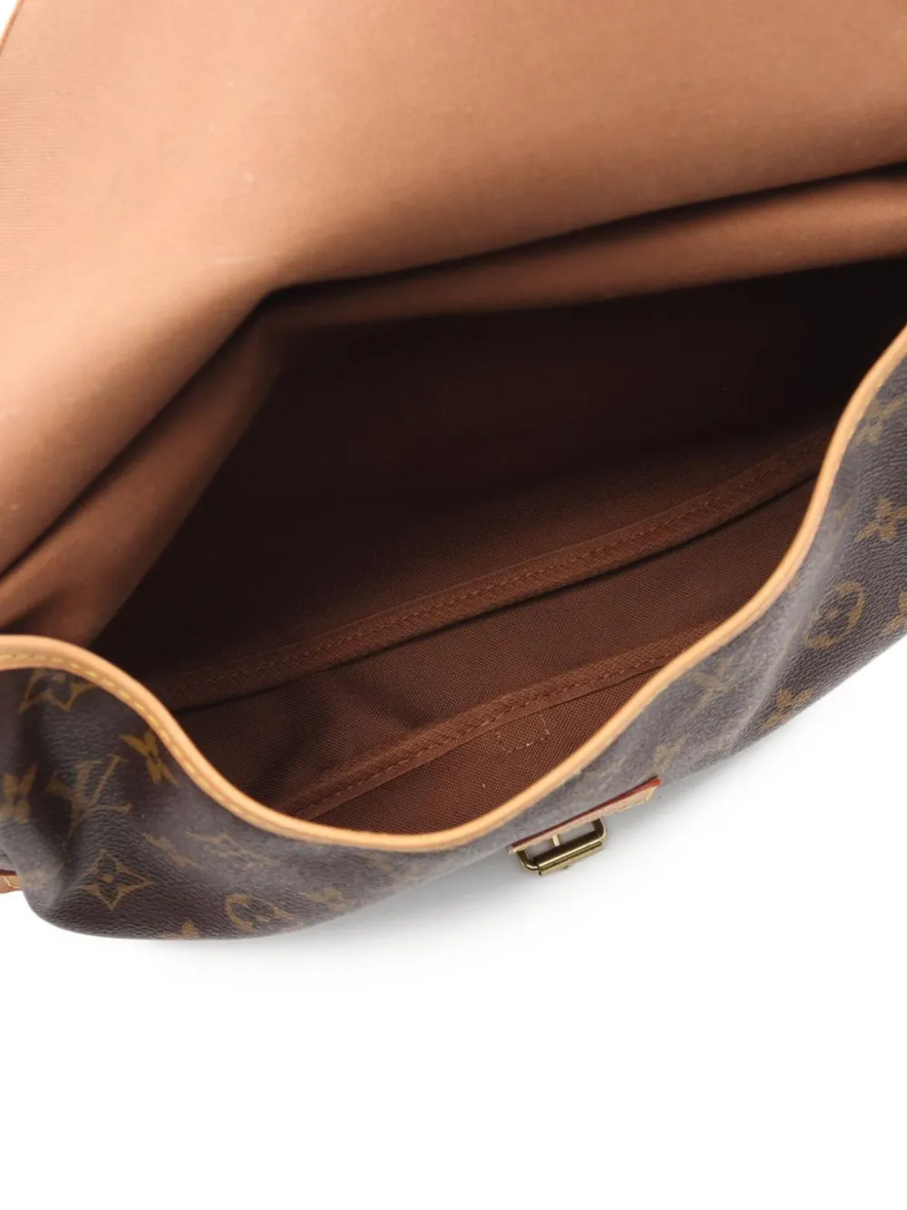 Pre-owned Louis Vuitton 2008 Saumur 30 Shoulder Bag In Brown