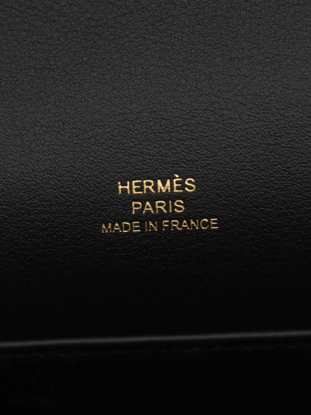 Pre-owned Hermes 2024 Pochette Kelly Mini Handbag In Black