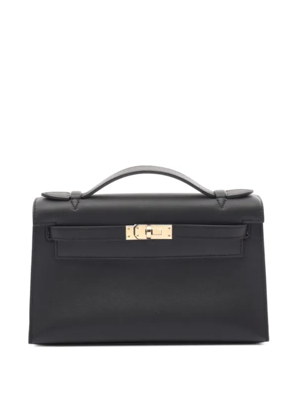 Hermès Pre-Owned Borsa a Mano Kelly Mini 2024 Nero FARFETCH IT