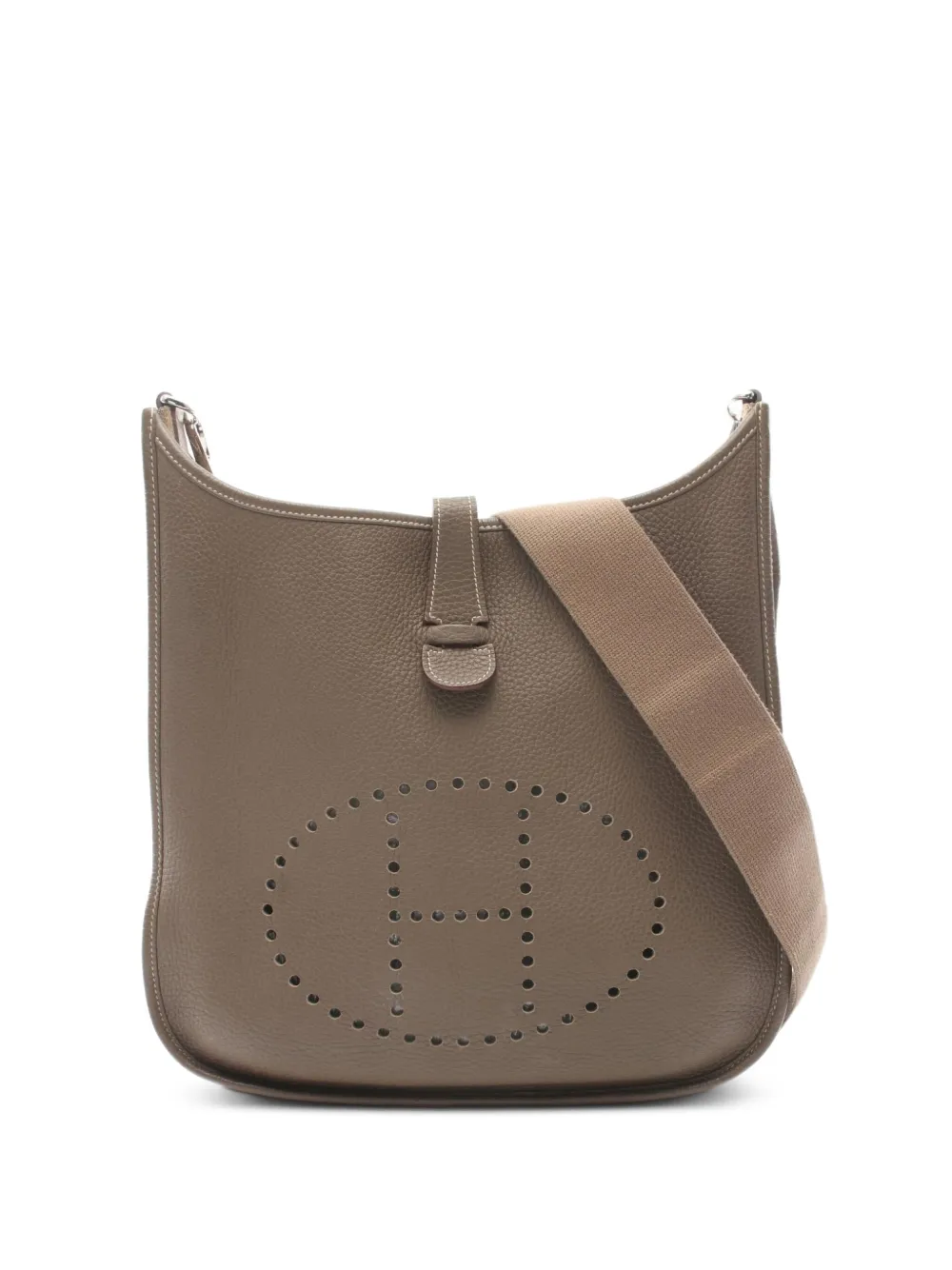 Hermès Pre-Owned 2011 エヴリン III GM ショルダーバッグ - ブラウン Hermès Pre-Owned 2011 エヴリン III GM ショルダーバッグ - ブラウン