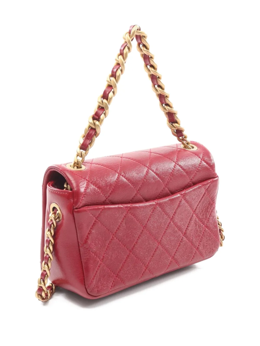 CHANEL Pre-Owned 2020-2021 Matelassé Chain shoulder bag | Pre-Owned | Image 2