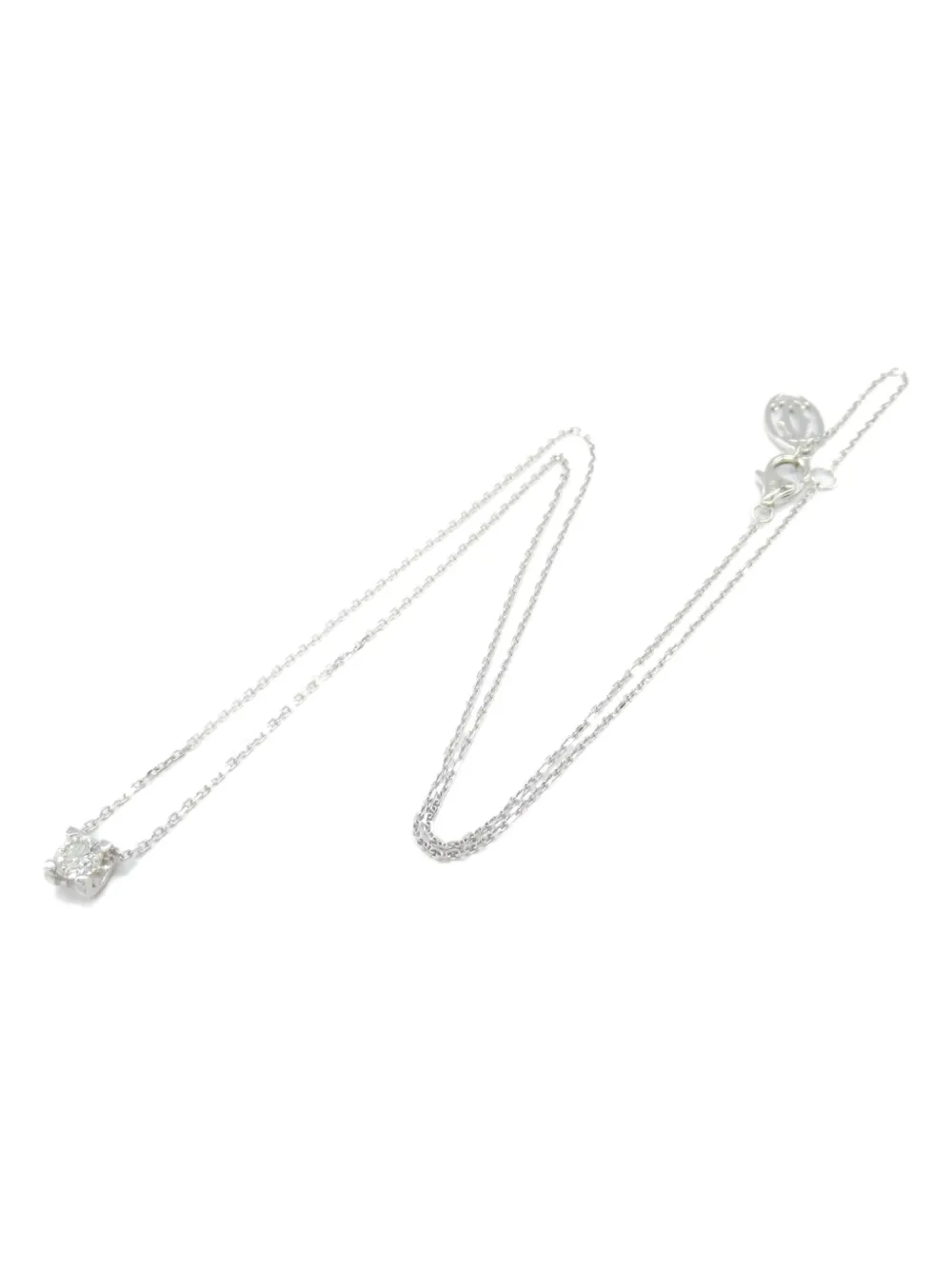 Cartier 2010s 18K white gold C de Cartier diamond necklace | Image 2