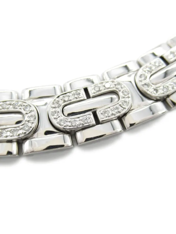 Cartier 2010s pre-owned 18kt White Gold Necklace Silver